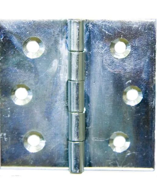 M.Pascual - Bisagra Cuadrada Hierro Zincado - 2 Uds.