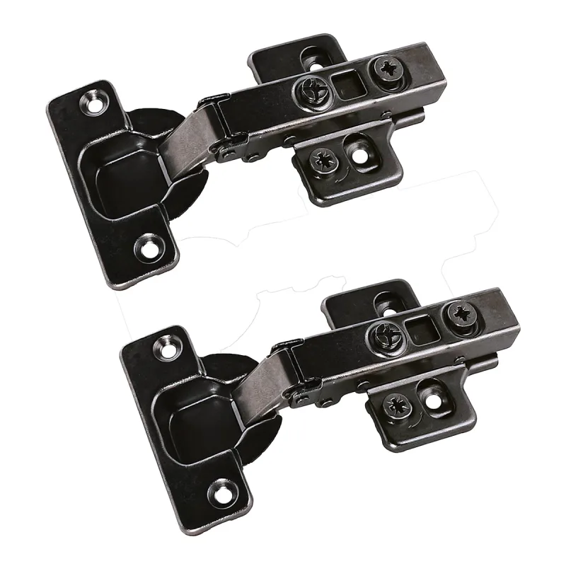 M.Pascual - 2 Bisagras Cazoleta Clip 35 mm con Freno y Triple Regulación.