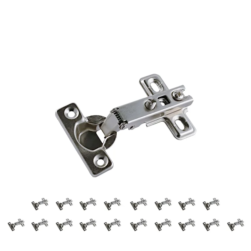 M.Pascual - Pack 20 Uds Bisagras Rectas Ø 26 mm.