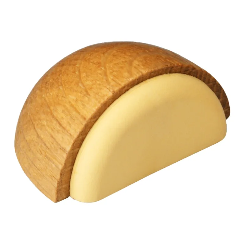 Inofix - Tope Adhesivo Madera Media Luna.