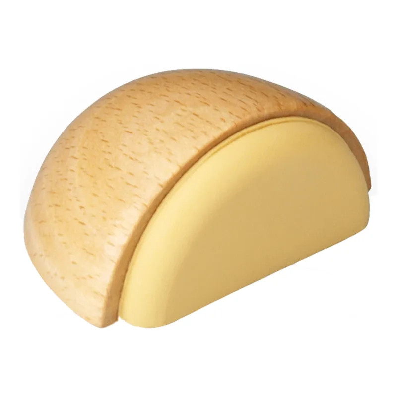 Inofix - Tope Adhesivo Madera Media Luna.