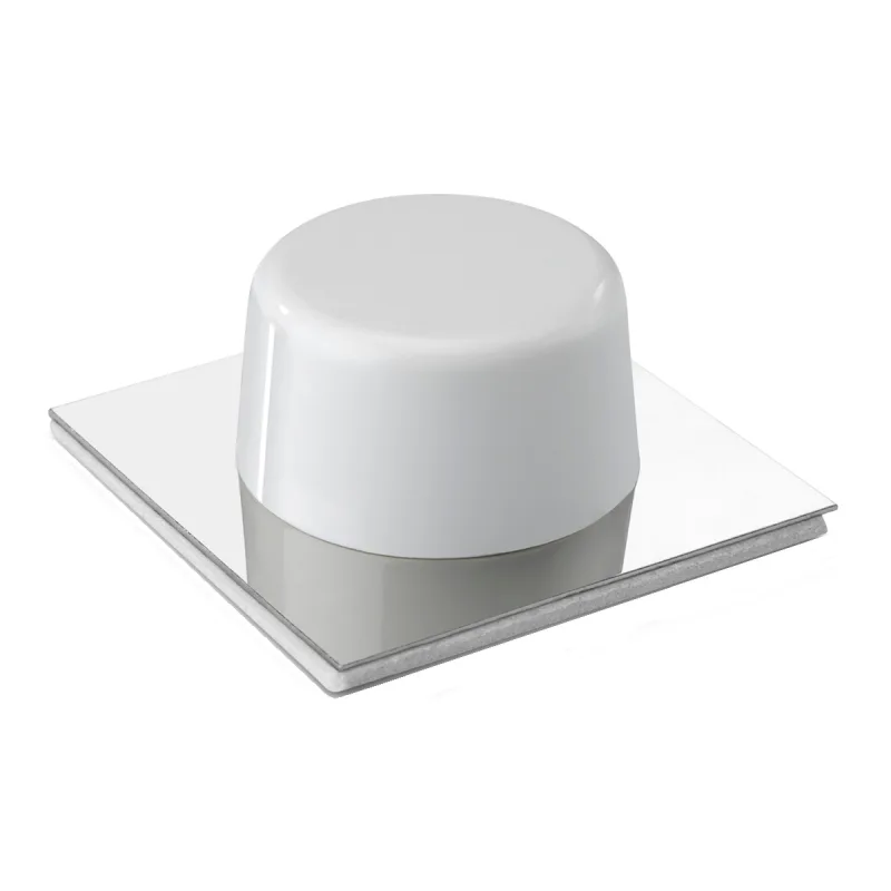 Inofix - Tope Adhesivo PVC Base Metálica 2 Uds.