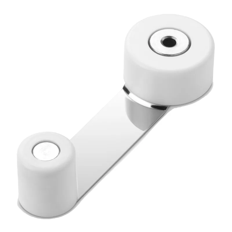 Inofix - Tope Adhesivo Retenedor Giratorio Metálico.