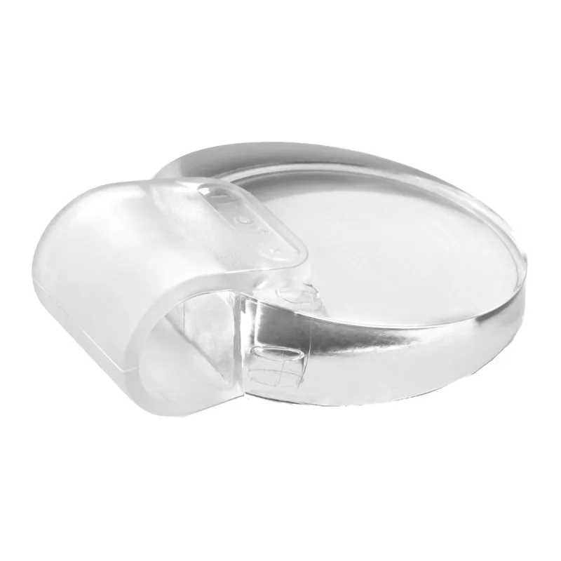 Inofix - Tope Adhesivo Transparente Silencioso.