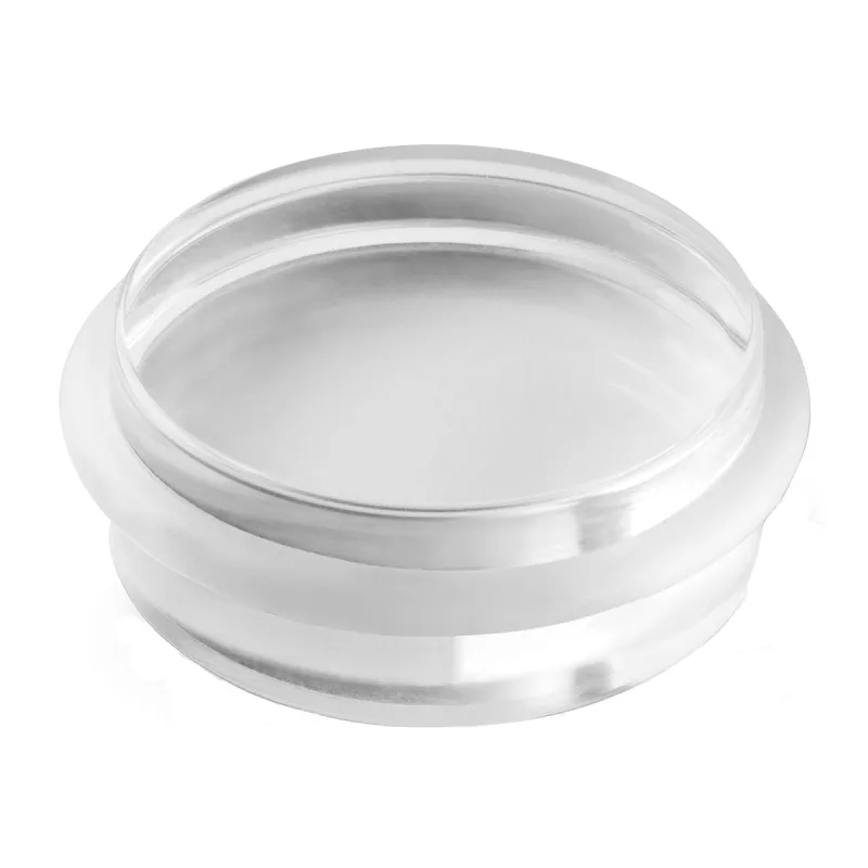 Inofix - Tope Adhesivo Cilíndrico Transparente Extra Fuerte.