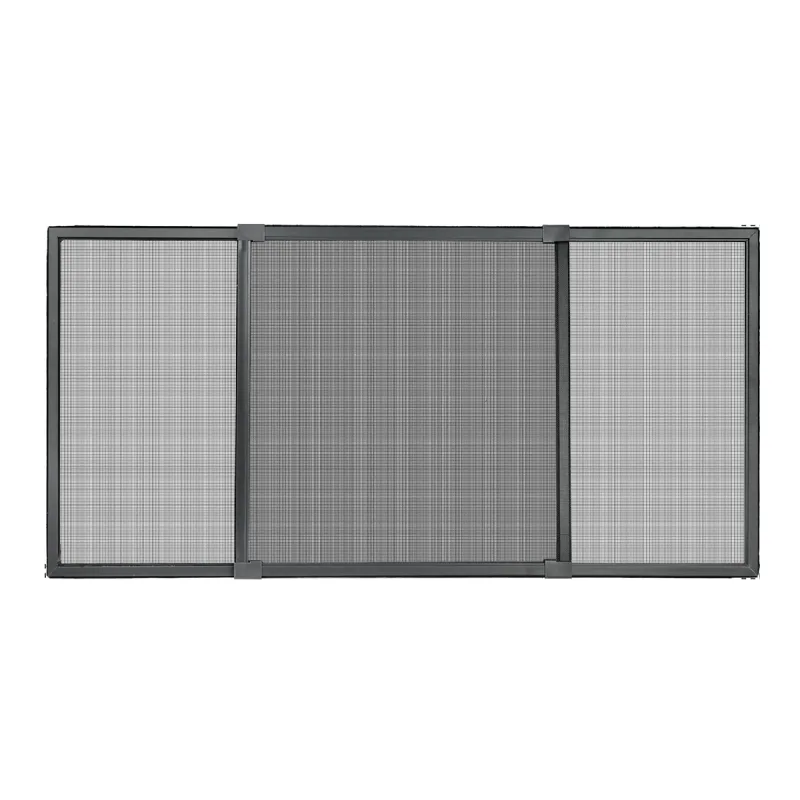 SCHELLENBERG - Mosquitera Fija Extensible 75 a 142 cm para Ventanas correderas.