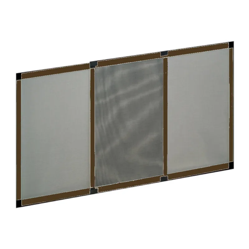 Epid - Mosquitera fija extensible 50 a 92 cm x 42 cm para Ventanas.