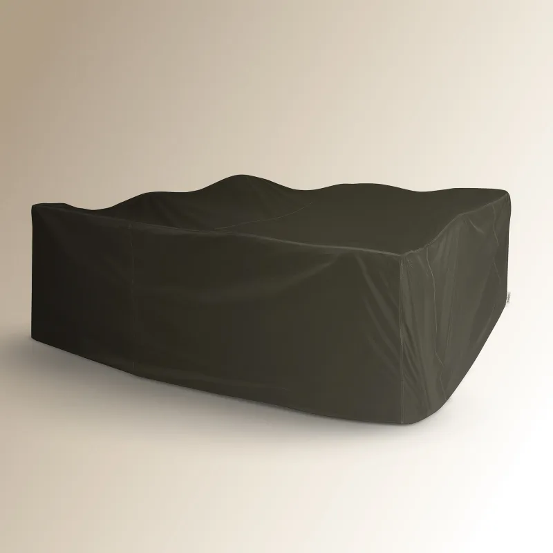 El Corte Inglés - Funda para conjunto de jardín con rinconera Cover El Corte Inglés.