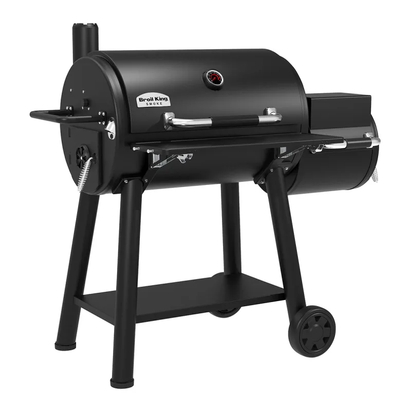 Broil King - Barbacoa ahumadora de carbón Regal Offset 500 Broil King.