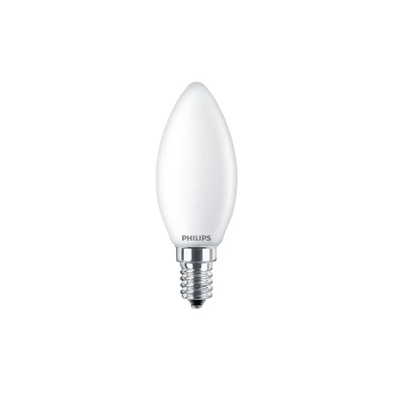 Philips - Bombilla LED Vela E14 4,3 W 470 lm.