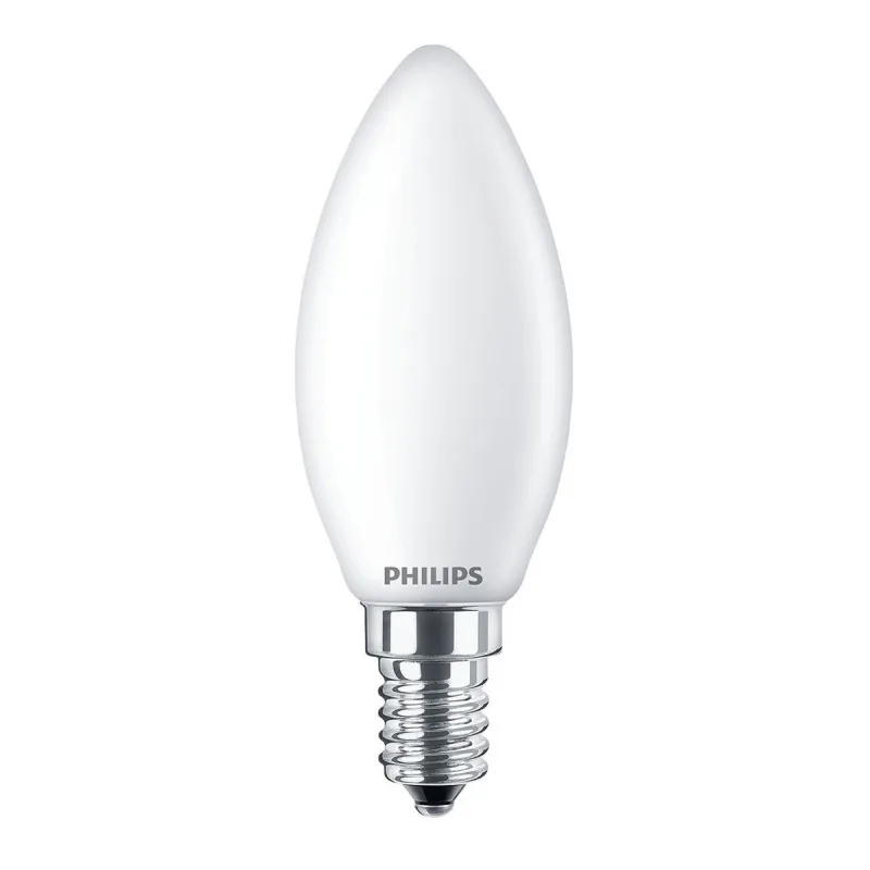 Philips - Bombilla LED Vela E14 6,5 W 806 lm.