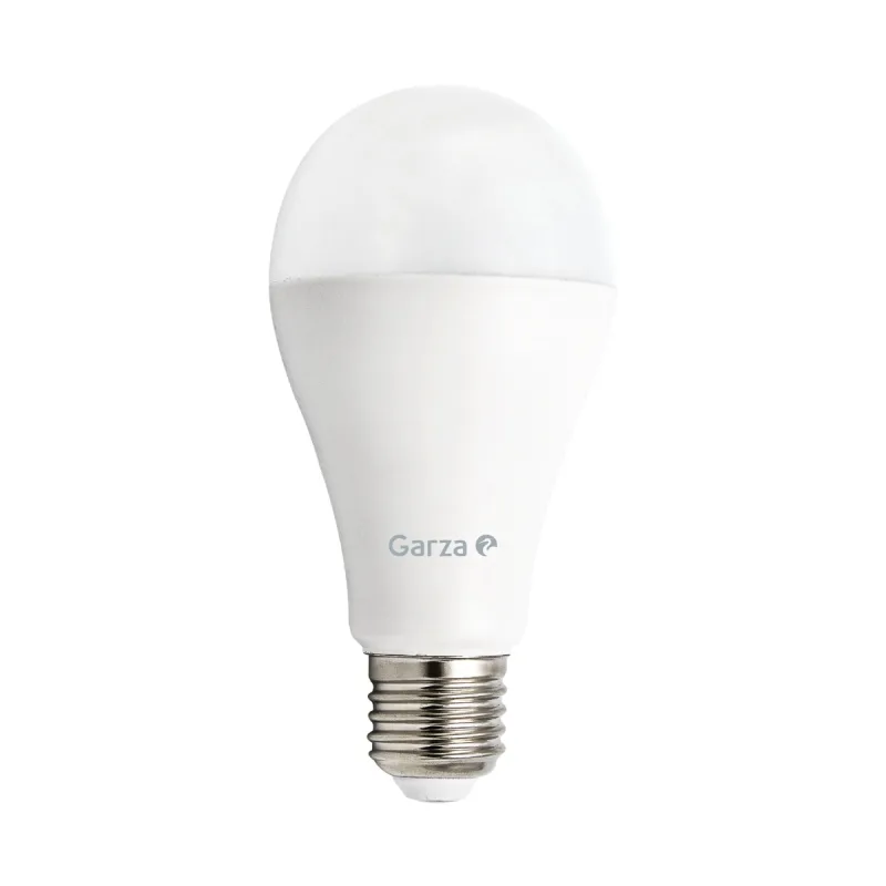 GARZA - Bombilla LED estandar E27 20 W 2500 lm 3000 K.