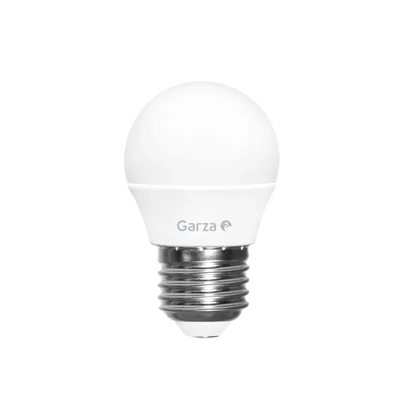 GARZA - Bombilla LED esférica E27 5,5 W 470 lm 4000 K.