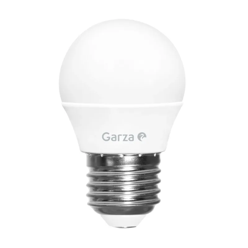 GARZA - Bombilla LED esférica E27 8 W 810 lm 6500 K.