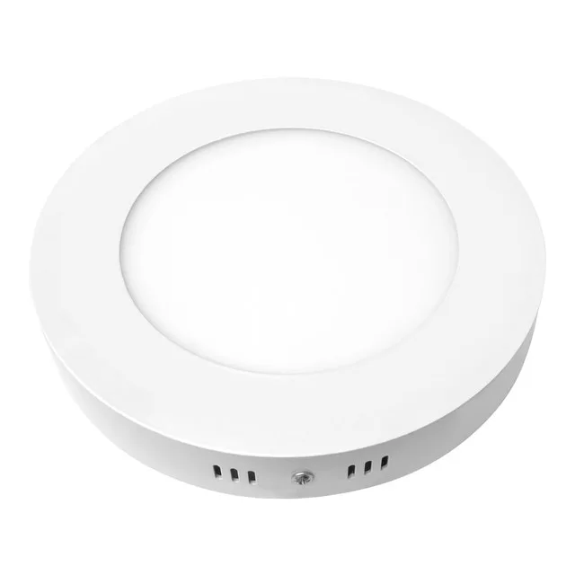 GARZA - Downlight LED superficie redondo 12 W 1020 lm BCO.