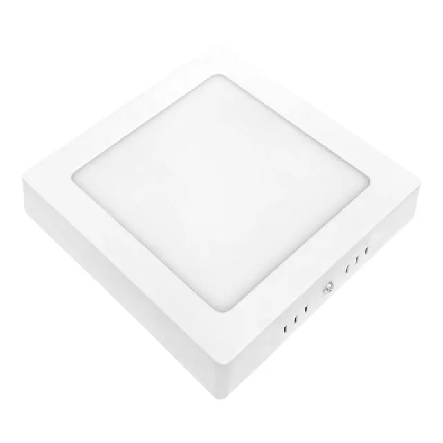 GARZA - Downlight LED superficie cuadrado 24 W 2160 lm BCO.