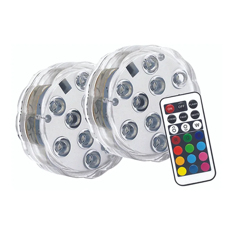 XANLITE - Pack 2 Lámparas LED Flotantes RGB+Mando.