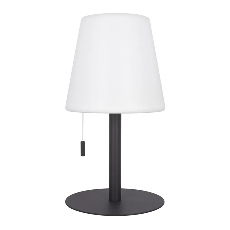 XANLITE - Lámpara Sobremesa Recargable Exterior Cónica 400 lm.