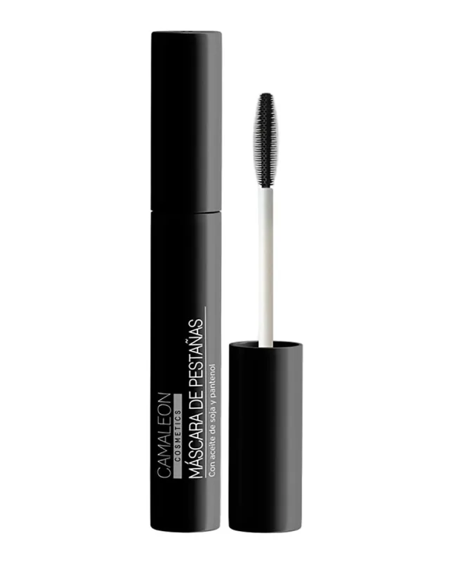 CAMALEON COSMETICS - Máscara de pestañas Efecto Volumen Negro 11 ml Camaleon Cosmetics.