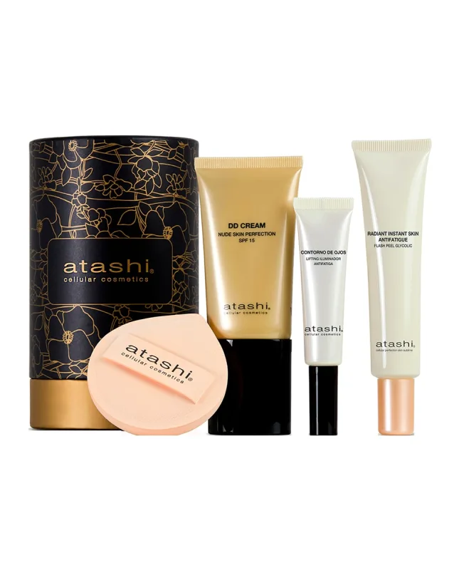 Atashi - Cofre Ritual No Make Up-Make Up Efecto Buena Cara Atashi.