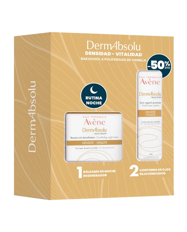 Avène - Pack Dermabsolu Noche + Contorno de ojos Avène.