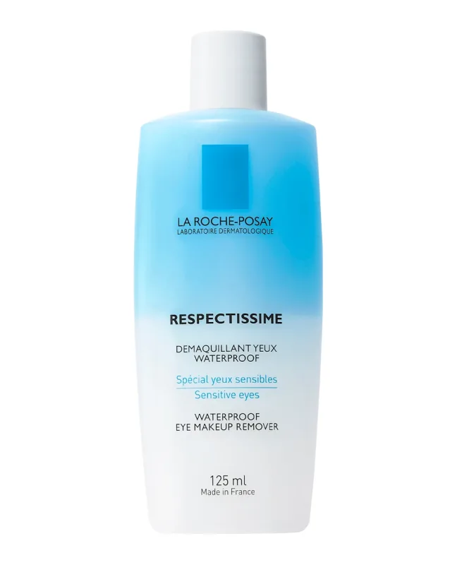 La Roche Posay - Desmaquillante Ojos Waterproof Bifásico Piel Sensible Respectissime 125 ml La Roche Posay.
