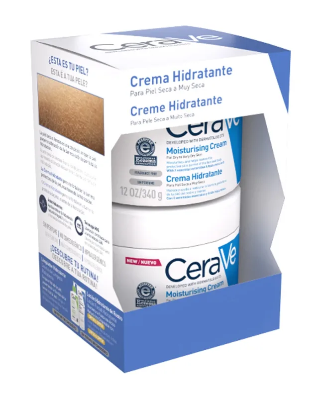 Cerave - Pack Duplo Crema Hidratante Cerave.