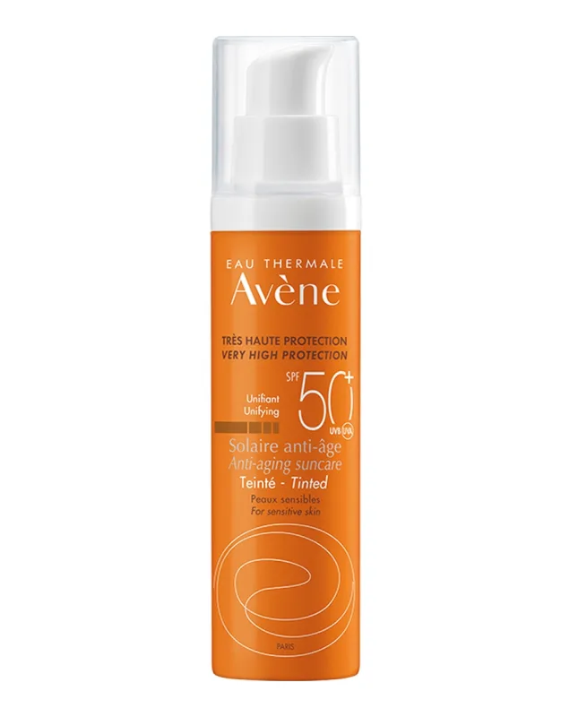 Avène - Crema Solar Antiedad Con Color SPF50+ 50 ml Avène.