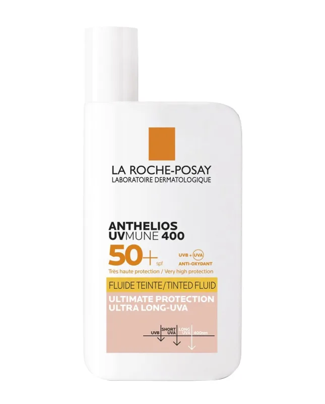 La Roche Posay - Fluido Invisible SPF50+ Con Color Anthelios UV-MUNE 400 50 ml La Roche Posay.