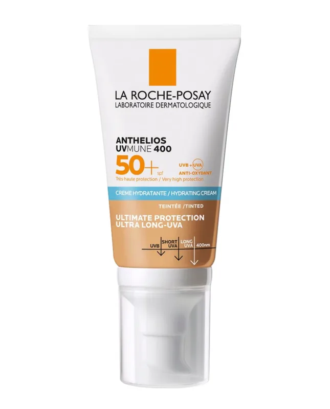 La Roche Posay - Protector solar Hidratante SPF50+ Color Anthelios UV-Mune 400 50 ml La Roche Posay.