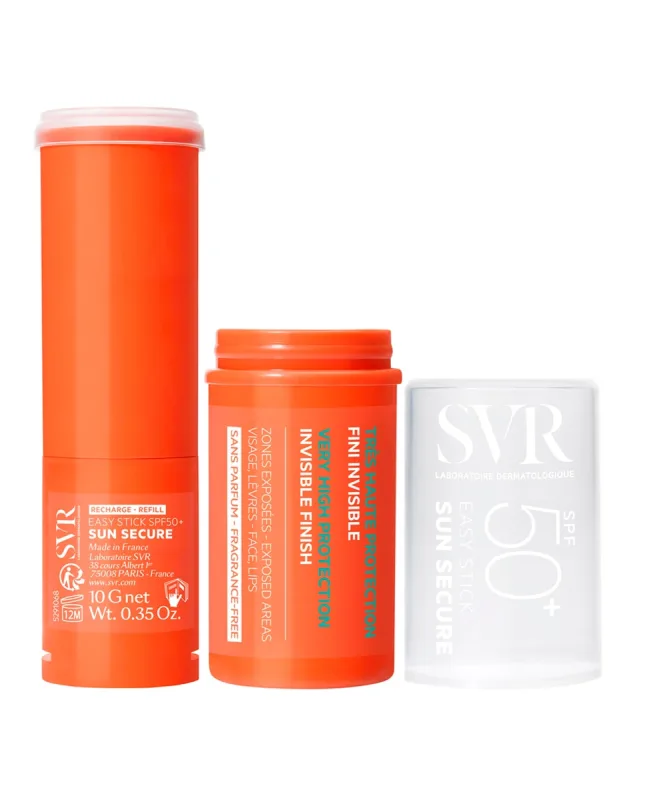 Svr - Recarga Protector Solar Facial Easy Stick SPF50+ Sun Secure SVR.