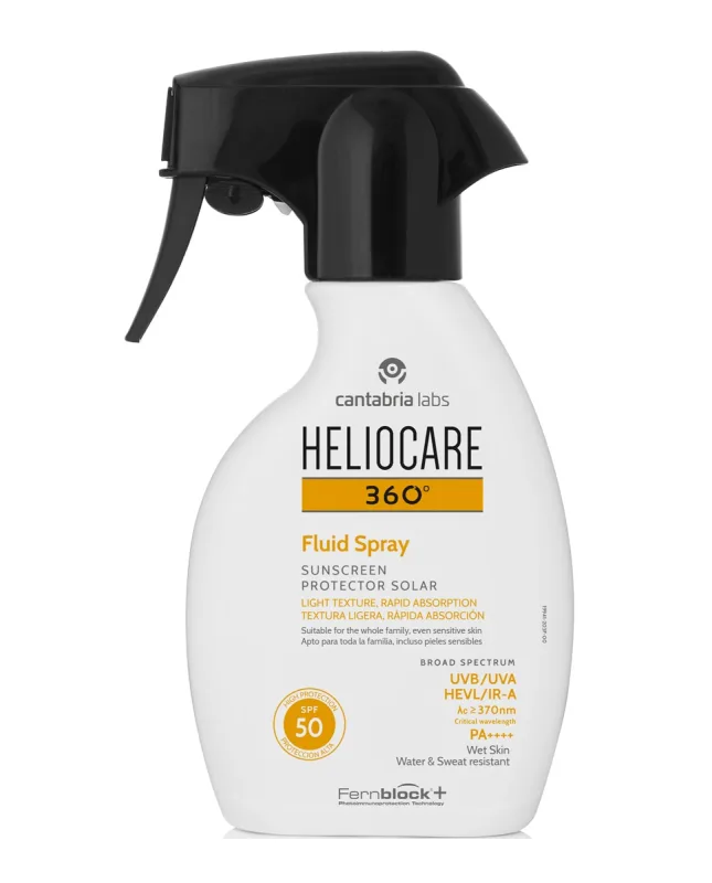 Heliocare - Spray Protector Solar 360º Fluid SPF50 250 Ml Heliocare.