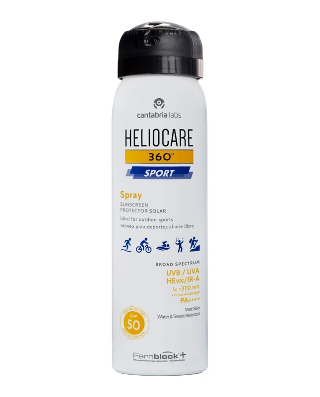 Heliocare - Spray Protector Solar 360º Sport SPF50 100 ml Heliocare.