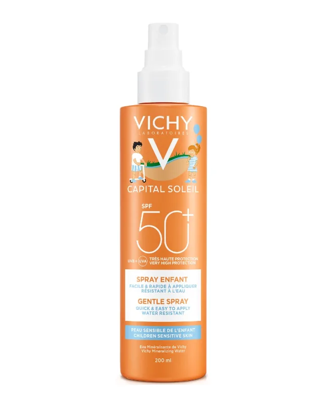 Vichy - Spray Suave Niños SPF 50+ Idéal Soleil Vichy.