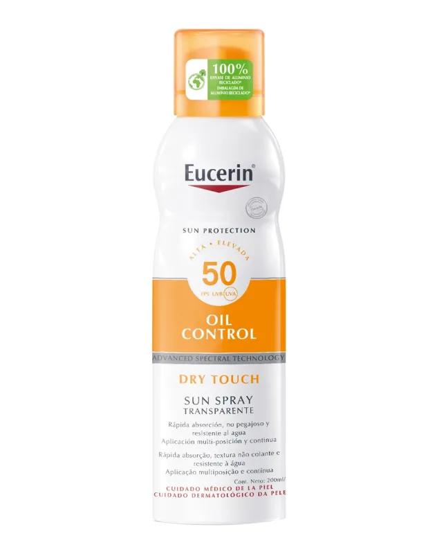 Eucerin® - Spray solar transparente Sensitive Protect SPF 50 Eucerin®.
