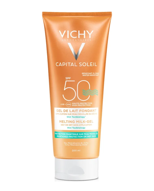 Vichy - Gel ultra fundente SPF50 Idéal Soleil Vichy.