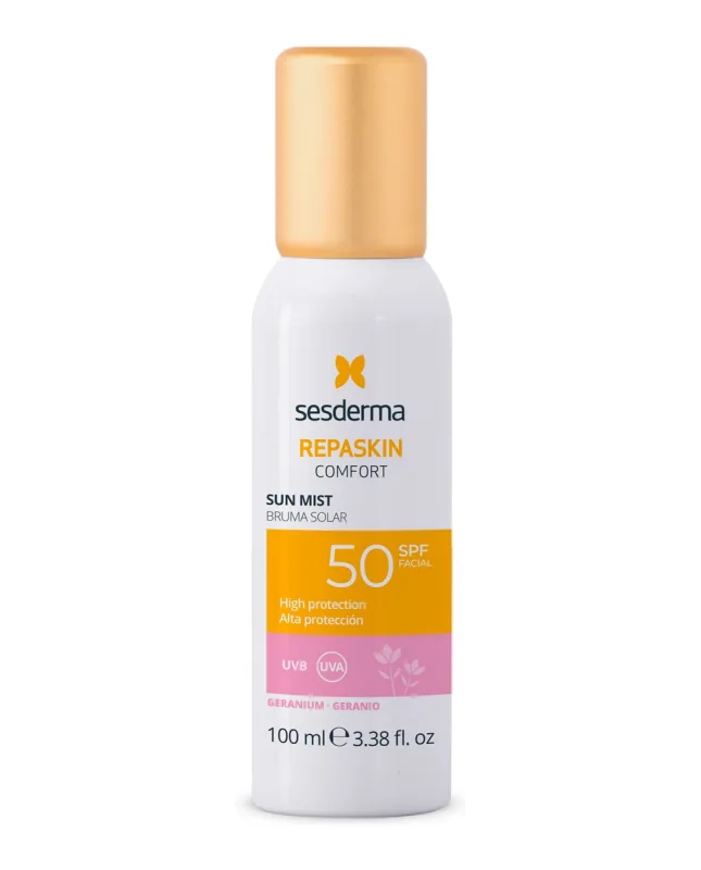 Sesderma - Protetor solar facial Repaskin Comfort Mist Solar Geranio Sesderma.