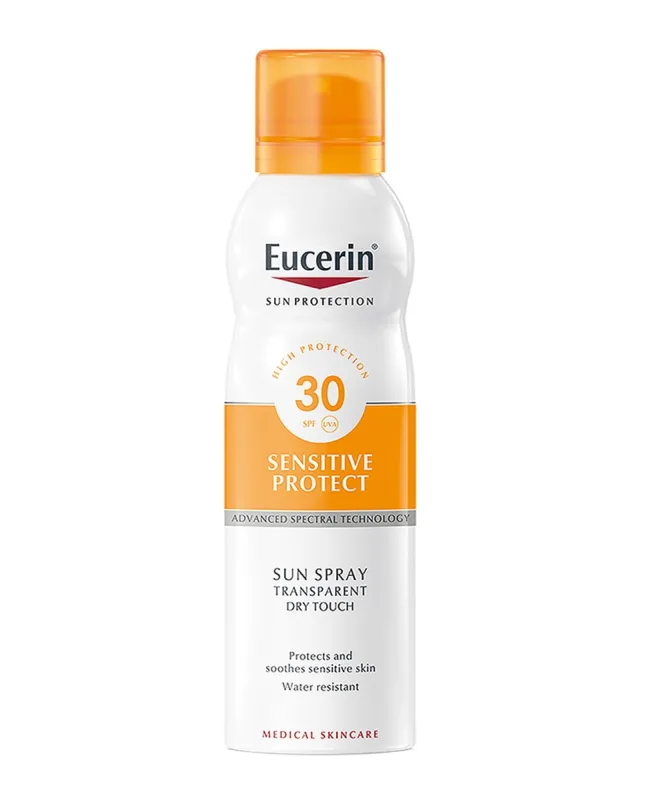Eucerin® - Spray solar transparente Sensitive Protect SPF 30 Eucerin®.