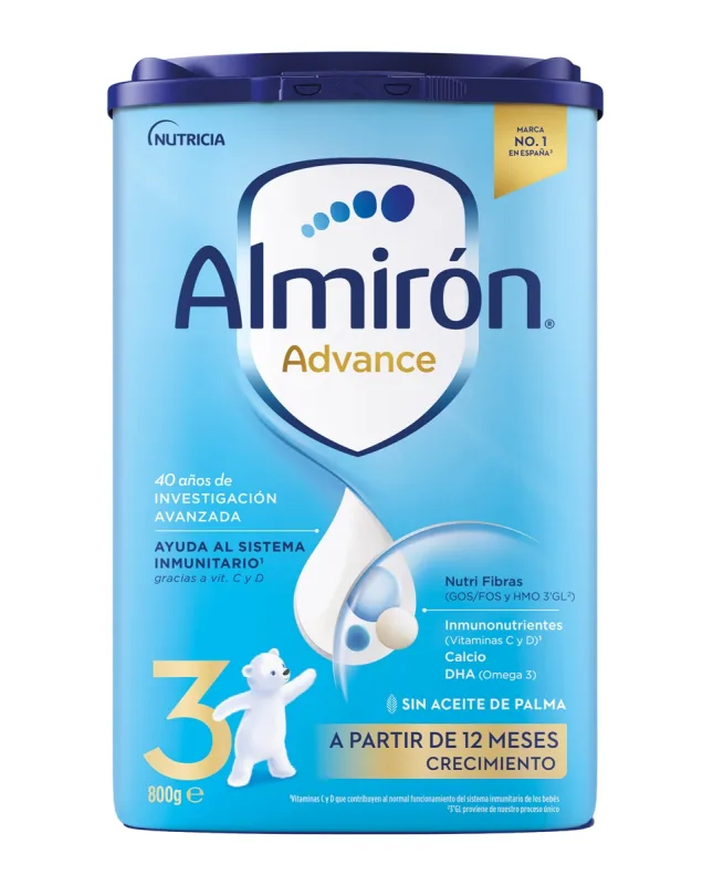Almirón Advance - Leche de crecimiento 3 800 g Almirón Advance.