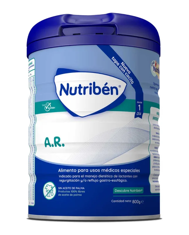 Nutribén® - Leche de inicio A.R Nutribén® 800 gr.