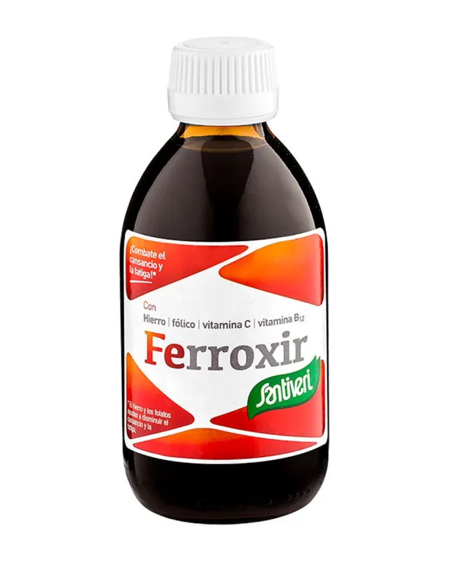 Santiveri - Complementos Alimenticios Jarabe Ferroxir Forte 240 ml Santiveri.