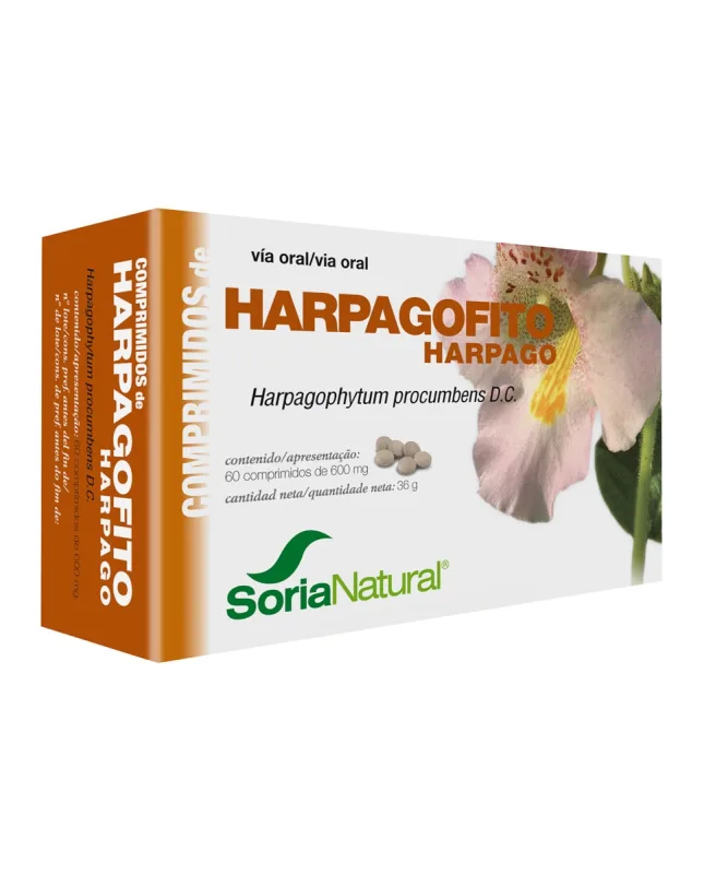 Soria Natural - 60 comprimidos Harpagofito Soria Natural.