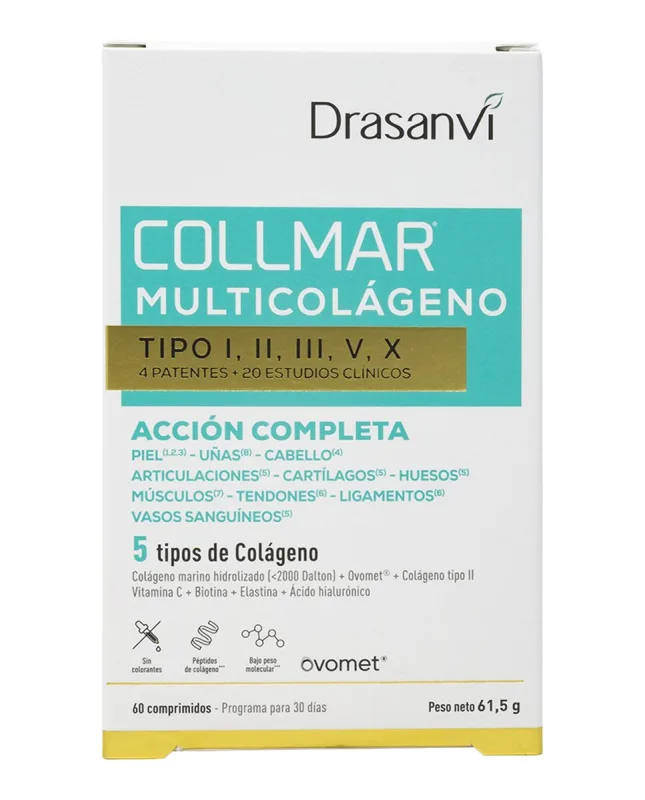 Drasanvi - Complementos alimenticios Collmar multicolágeno 60 comprimidos Drasanvi.