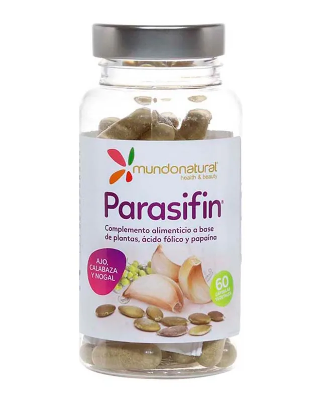 Mundo Natural - 60 Cápsulas Parasifin Mundo Natural.