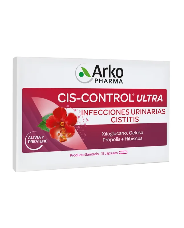 Arkopharma - Tratamiento No Antibiótico Cis-Control Ultra 15 Cápsulas Arkopharma.