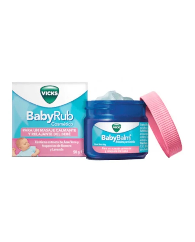 VICKS - Bálsamo Babyrub 50 g Vicks.