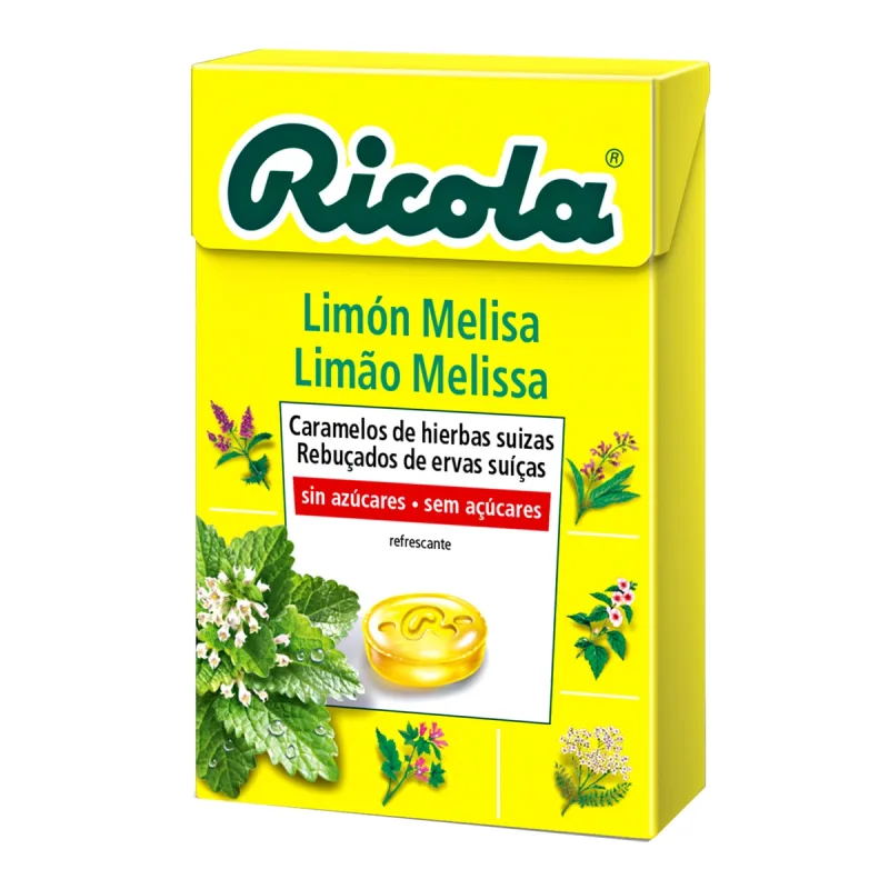 Ricola - Caramelos Ricola Sin Azucar 50 gr Limón Ricola.