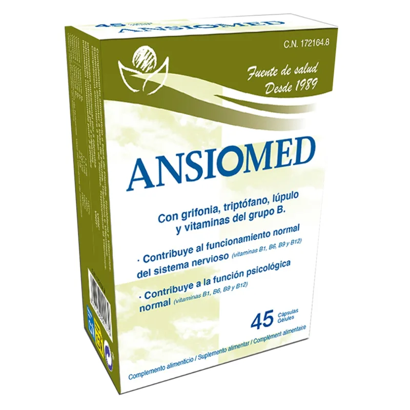 Pharma Otc - 45 Cápsulas Ansiomed Pharma OTC Pharma Otc.