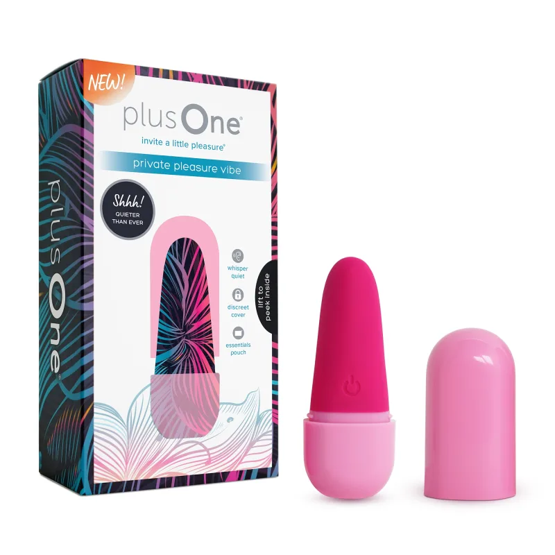 Plusone - Vibrador Private pleasure Vibe pink Plusone.