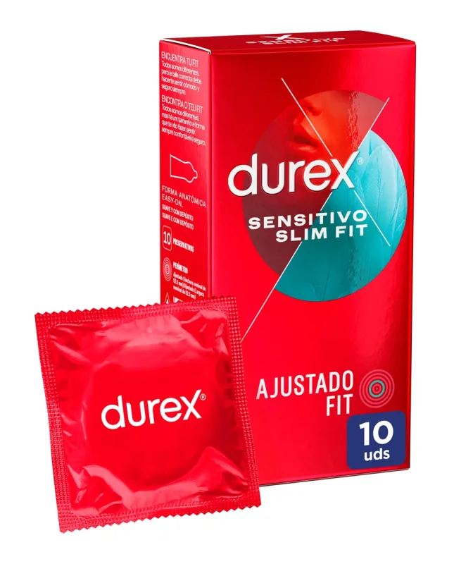 Durex - Preservativos Sensitivo Slim Fit Durex.